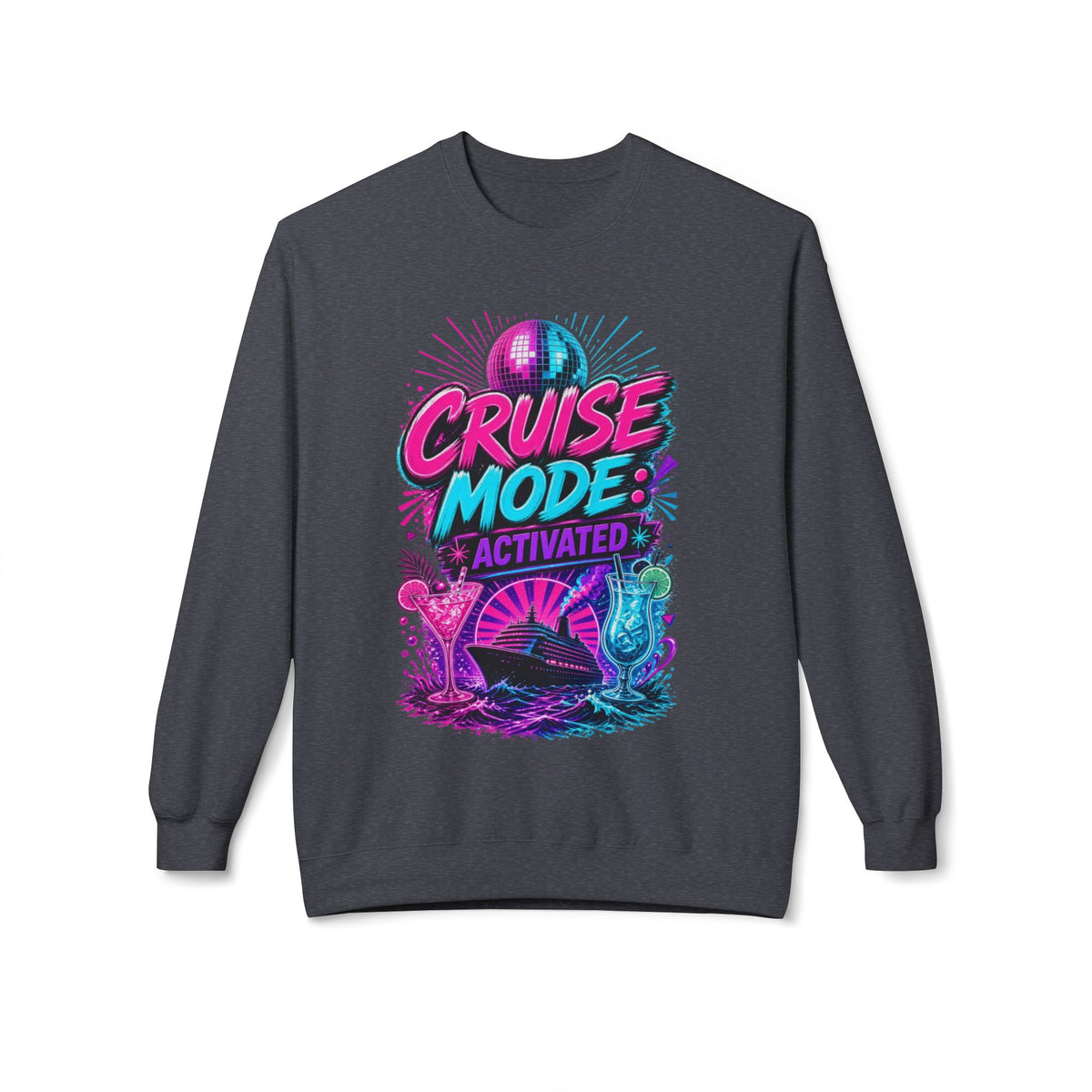 Unisex Midweight Softstyle Fleece Crewneck Sweatshirt