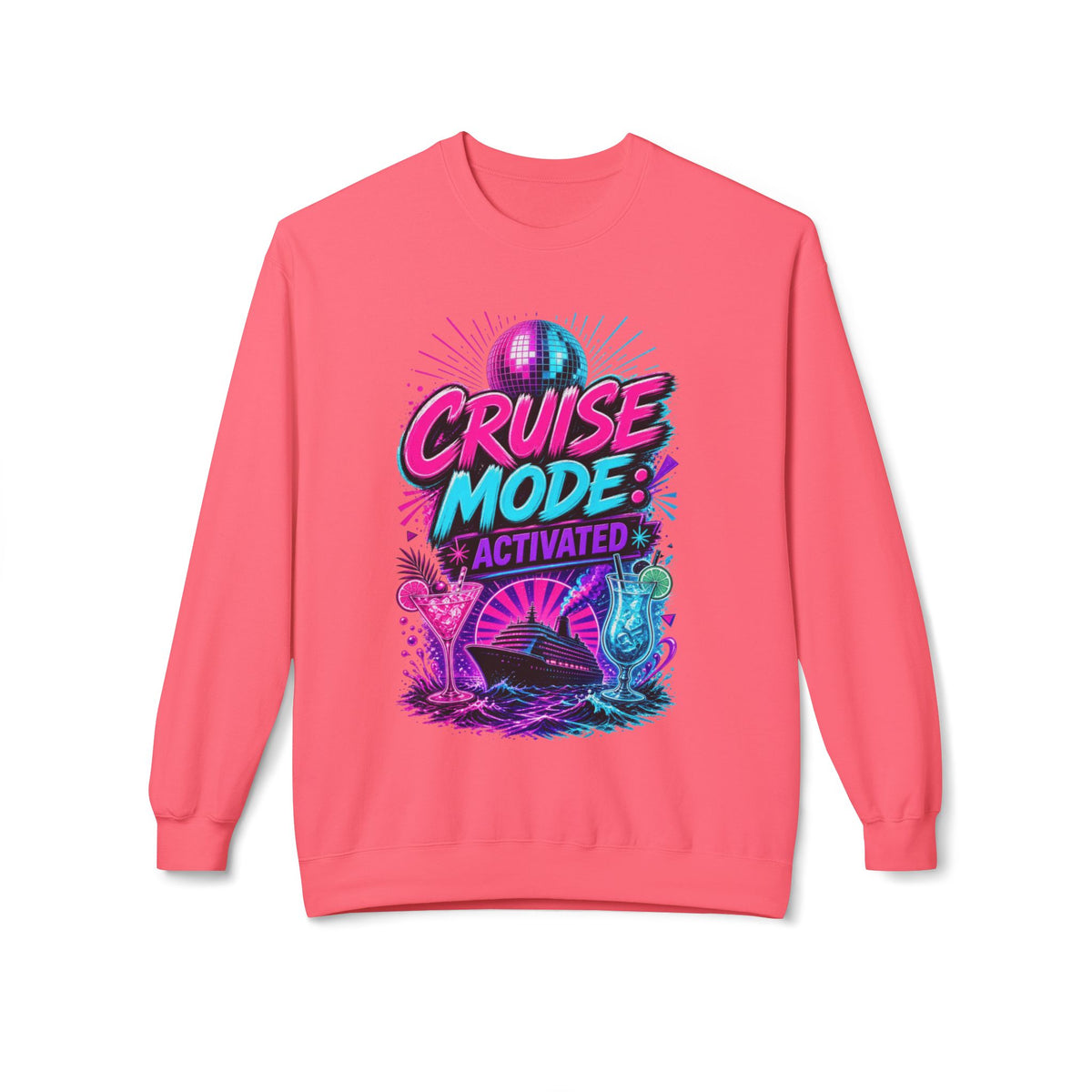 Unisex Midweight Softstyle Fleece Crewneck Sweatshirt