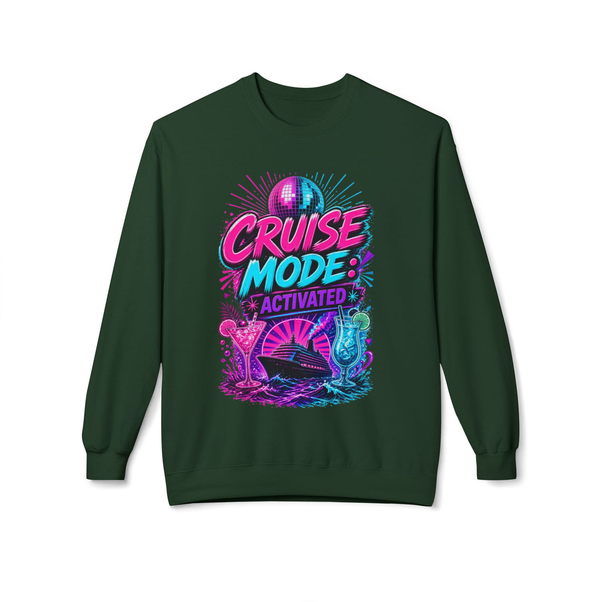 Unisex Midweight Softstyle Fleece Crewneck Sweatshirt