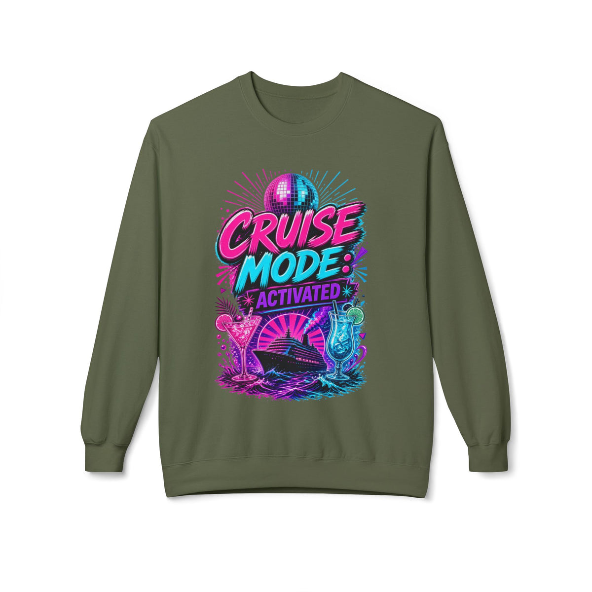 Unisex Midweight Softstyle Fleece Crewneck Sweatshirt